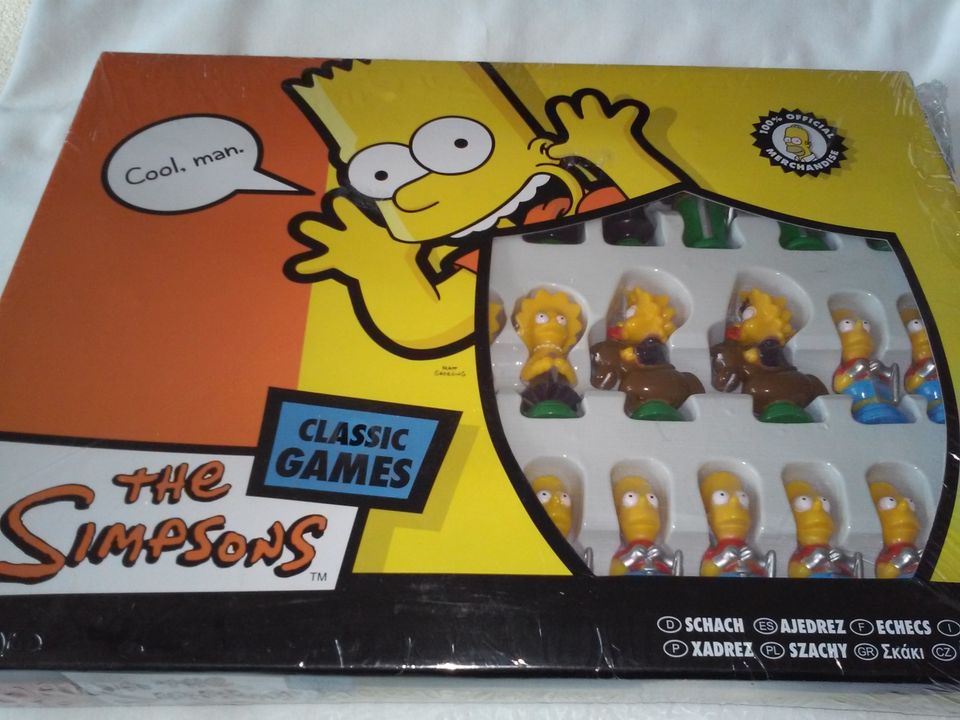 Neu! OVP! - Schachspiel The Simpsons - Geschenktipp in Bad Segeberg
