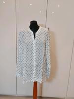 **NEU** GERRY WEBER bluse Tunika leicht luftig weiss blau 48 Hessen - Fulda Vorschau