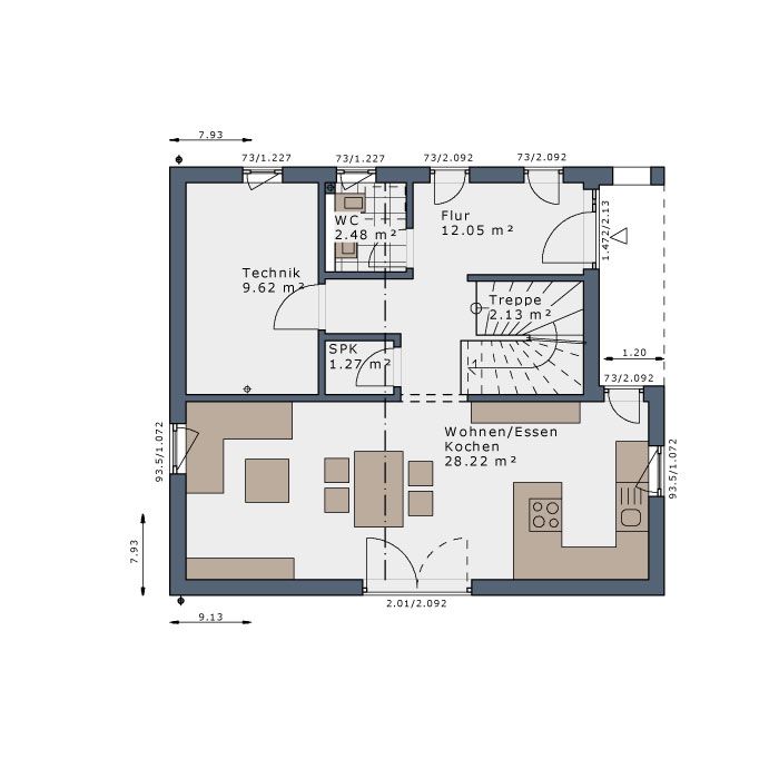 Eigenheim statt Miete! – Wunderschönes Traumhaus von Schwabenhaus in Thannhausen