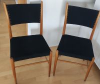 2 Stühle mit schwarzem Stoffbezug Bayern - Maxhütte-Haidhof Vorschau