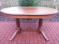 Esstisch rustikal,ovaler Holztisch,Tisch teilmassiv,ausziehbar Brandenburg - Oranienburg Vorschau