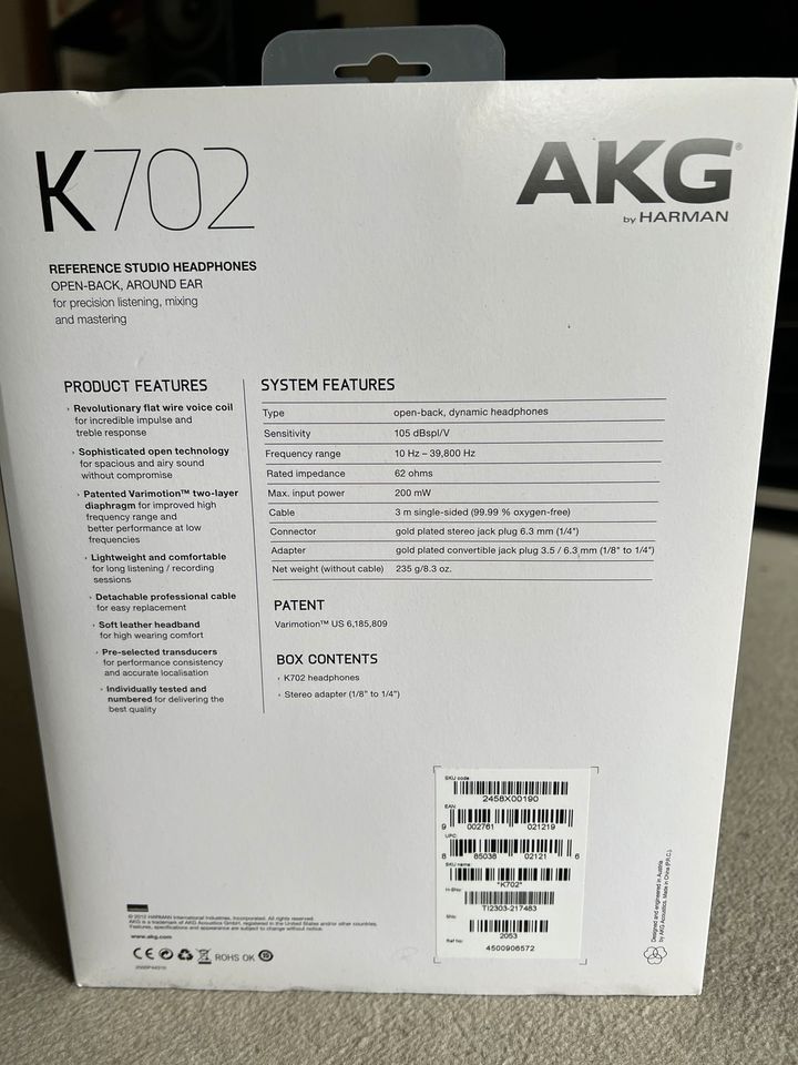 AKG K702 1x getestet in Augsburg