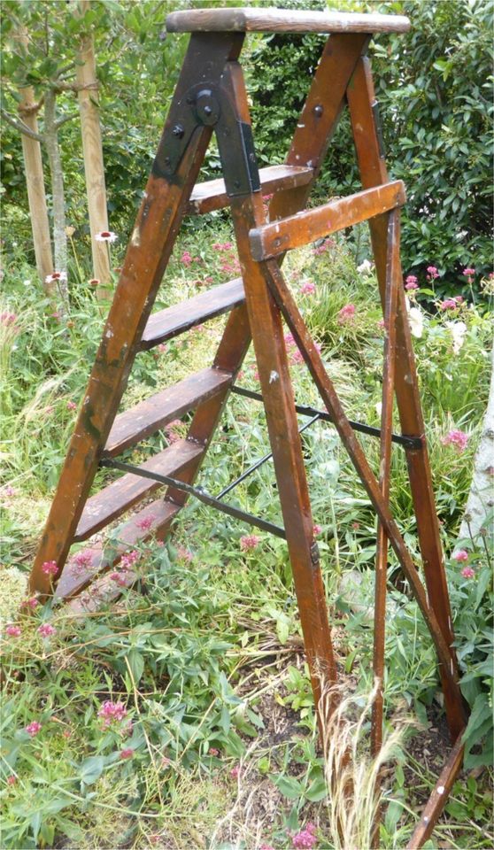 Holzleiter Klappleiter Vintage Deko Schmuckstück Leiter Regal in  Niedersachsen - Uetze | eBay Kleinanzeigen ist jetzt Kleinanzeigen