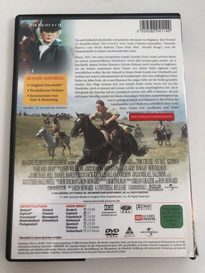 DVD: IN EINEM FERNEN LAND, abgespielt/neuwertig in Freiburg im Breisgau