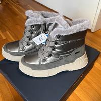 Neue Caprice Winter Stiefel Boots Metallic Silber/Grau. NP 100€. Bayern - Wolfratshausen Vorschau