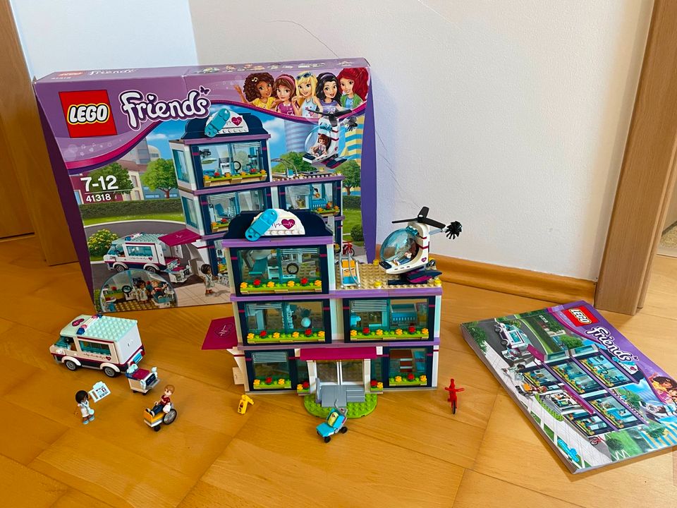 Lego Friends 41318 Krankenhaus vollständig OVP +Anleitung in Effeltrich