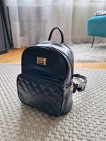 Kleiner schwarzer Leder Damen Rucksack München - Sendling Vorschau