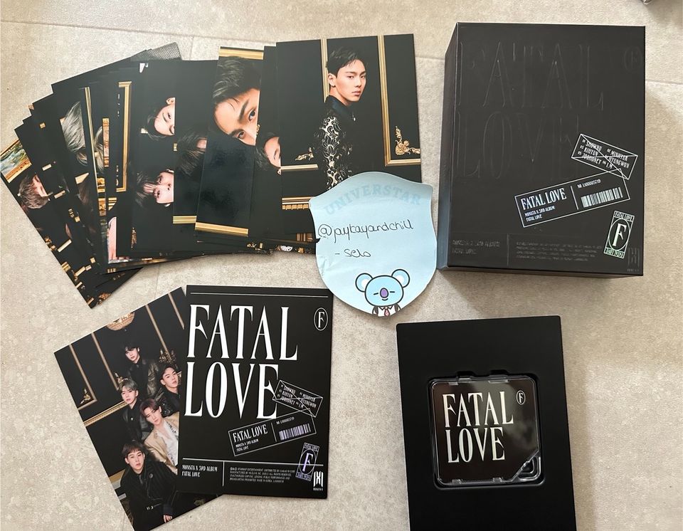 Monsta x Fatal Love KiT Album kpop in Gelsenkirchen