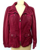 Damen Jacke Sommerjacke Taschen Gefüttert Weinrot Gr. 40 Hessen - Herleshausen Vorschau