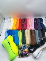 0,45€/m ♥ 84 m Endlos Reißverschluß Paket 28 Farben + 168 Zipper Nordrhein-Westfalen - Neunkirchen-Seelscheid Vorschau