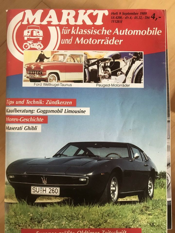 Markt  Automobile Oldtimer 1989 1 2 3 4 5 6 7 8 9 10 11 12 in Wenden