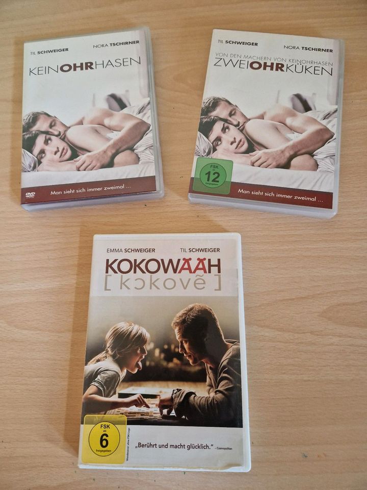 DVD  Til Schweiger Filme "Keinohrhase" etc. in Krefeld