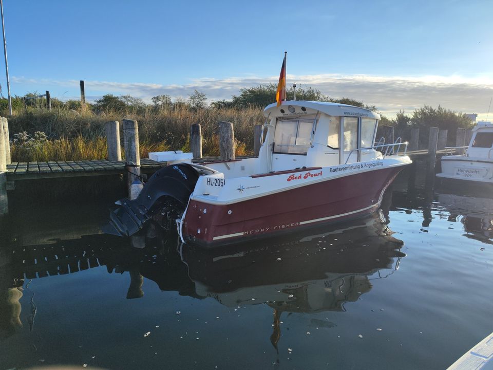 Red Pearl 115PS mit Führerschein Mietboot 1 Woche Angelboot in Lütjenburg