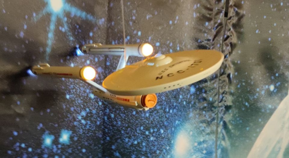 Raumschiff  Enterprise NCC-1701 Modell -Star Trek- (TOP DEKO-Set) in Gerolstein