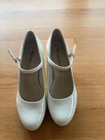 Pumps weiß Hochzeit Bayern - Röfingen Vorschau
