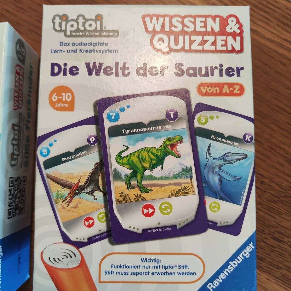 Tiptoi 2x Wissens Quiz Set Preis für 2 spiele in Kaarst