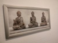 Buddha Bild silber Niedersachsen - Stuhr Vorschau
