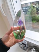 Mats Jonasson Schweden Glasskulptur, Iris Blume, Briefbeschwerer Berlin - Wilmersdorf Vorschau