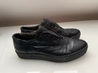 Mjus Loafer Mokassins Schuhe schwarz Leder Plaeteauabsatz Bayern - Würzburg Vorschau