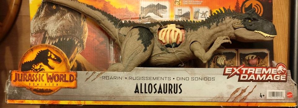 Mattel Jurassic World Allosaurus in Feuchtwangen