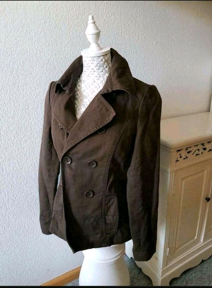 Amisu Damen Jacke braun NEU Gr. 32 34 XXS XS in Emmendingen