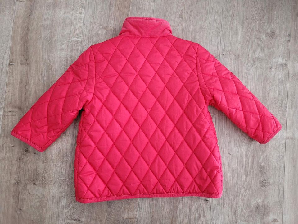 Kinder Jacke Steppjacke Übergangsjacke Gr. 92 s.Oliver pink rosa in Lübeck