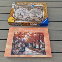 Puzzle Ravensburger / Puzzle Grafika 1000 Teile +Top ZUstand+ Schleswig-Holstein - Oeversee Vorschau