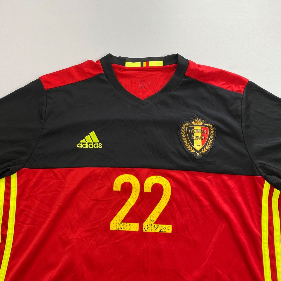 Vintage Adidas Royal Belgian FA Trikot 33€* T-Shirt Jersey Shirt in Mudau