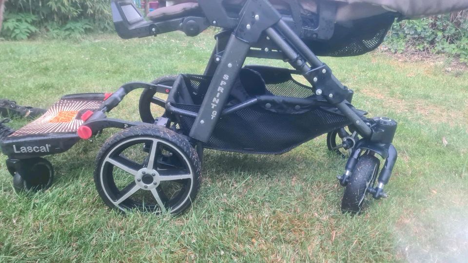 Hartan Kinderwagen/ Kinderkarre  mit Babywanne und Buggyboard in Handeloh