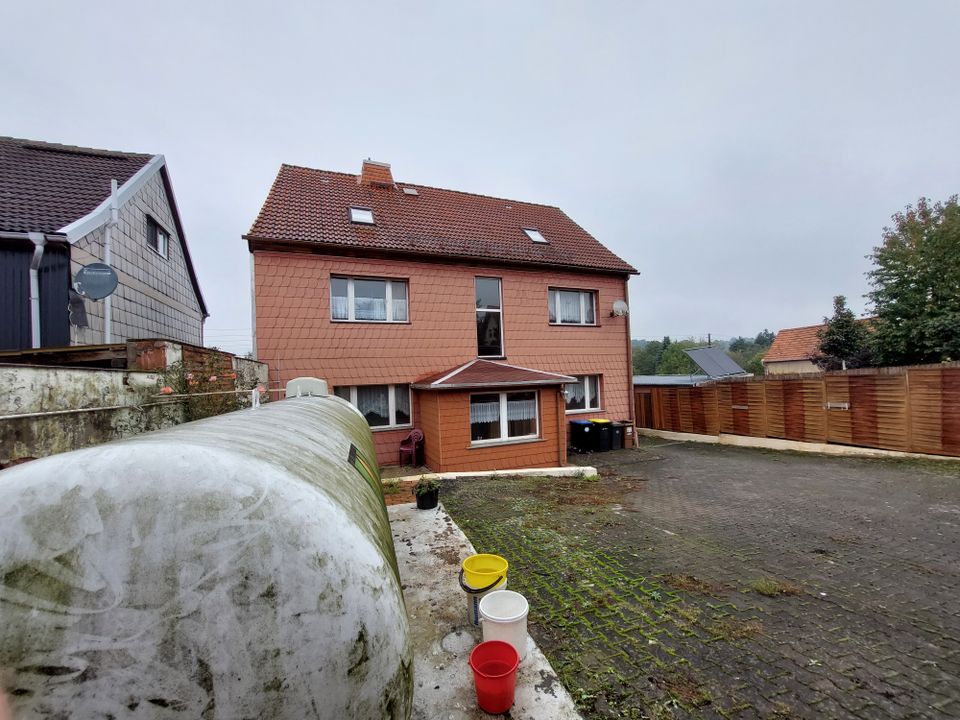 Großes Zweifamilienhaus in Hesserode in Nordhausen