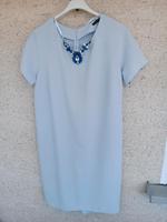 Schickes Sommerkleid hellblau Größe 44 Nordrhein-Westfalen - Radevormwald Vorschau