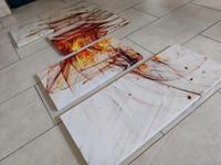 abstraktes Wandbild 4-teilig Eimsbüttel - Hamburg Stellingen Vorschau