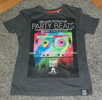 T-Shirt 122 128 Party Beats grau Kassette Bonn - Nordstadt  Vorschau