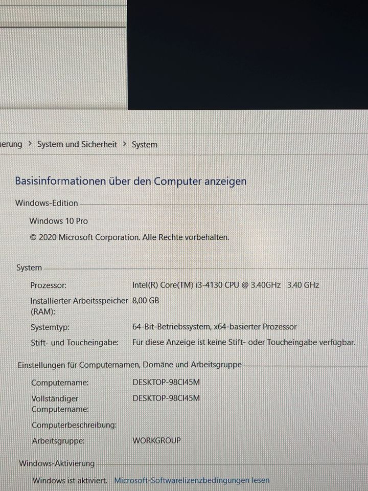 HP Office/Spiele pc, gtx 1050, ssd Gaming in München