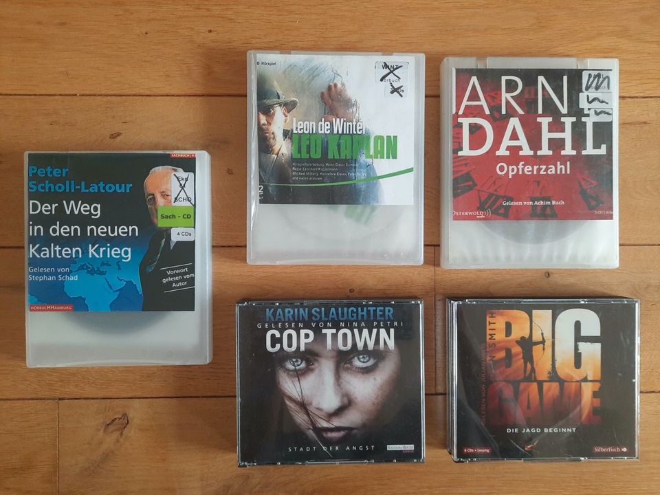 CDs: Viele spannende Hörspiele /-bücher !!! in Siefersheim