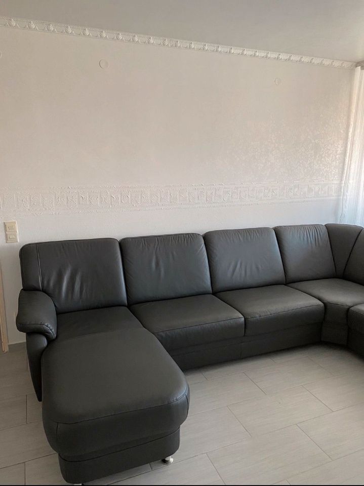 Echt Leder Sofa | U-Form | Wohnlandschaft | Couch | Ecksofa in Fulda