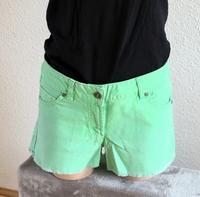 TAKKO KURZE HOSE 38 m Shorts neon grün vintage y2k Retro Sommer Baden-Württemberg - Aichtal Vorschau