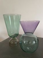 Vase H&M home Pastell grün lila blau gelb Glas Nordrhein-Westfalen - Gelsenkirchen Vorschau