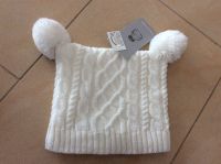 Mütze Gr. 50/52 Topolino Bommel wollweiß Strickmütze Fleece Neu ! Thüringen - Weinbergen Vorschau