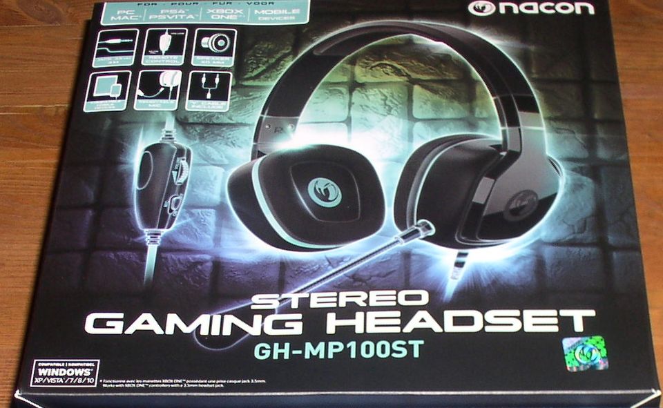 Nacon Stereo Gaming Headset - neu/ovp in Scheinfeld