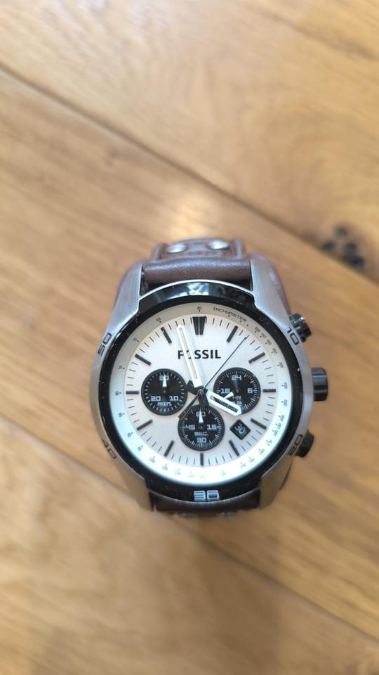 Fossil Chronograph Coachman CH2565 mit braunem Lederarmband in Bremen