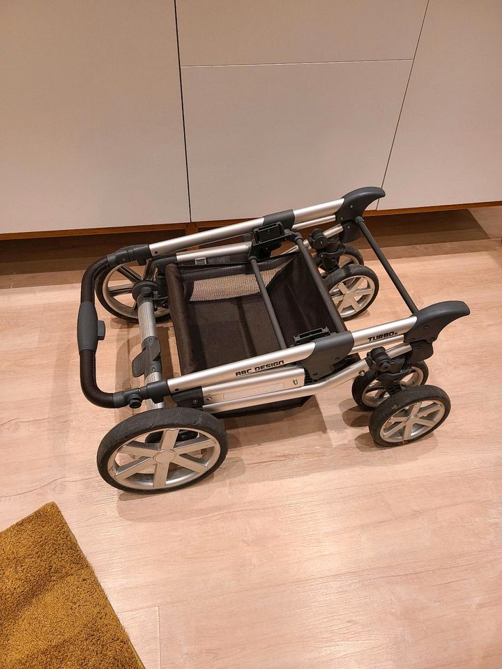 Kinderwagen ABC Design Turbo 6 Buggy, Babyschale in Wickede (Ruhr)