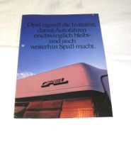 Prospekt Oldtimer Opel Ascona Manta Kadett Rekord 80er Nordrhein-Westfalen - Paderborn Vorschau
