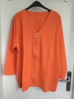 Damen Shirt Pullover in Orange mit Reißverschl. / Größe 46/48/50 Baden-Württemberg - Engen Vorschau