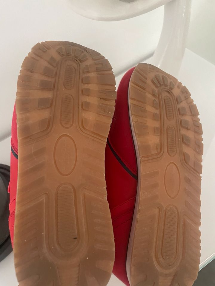 Ralph Lauren Sneaker Klett Gr 34 rot weiß in Duderstadt