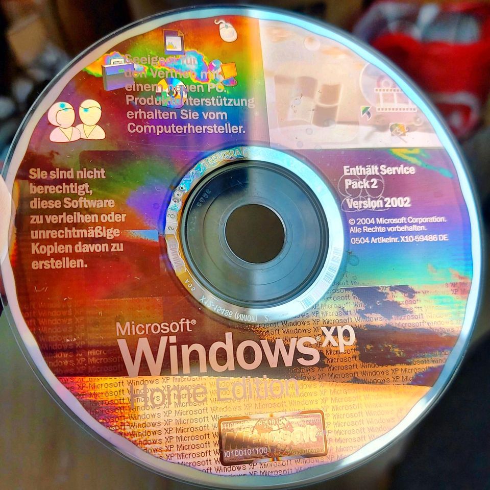 Microsoft Windows XP Service Pack 2 Installations CD in Centrum