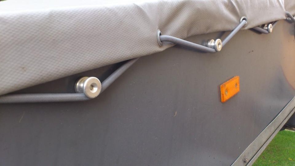 Planehaken Rundknopf Set für  Autoanhänger in Teuchern