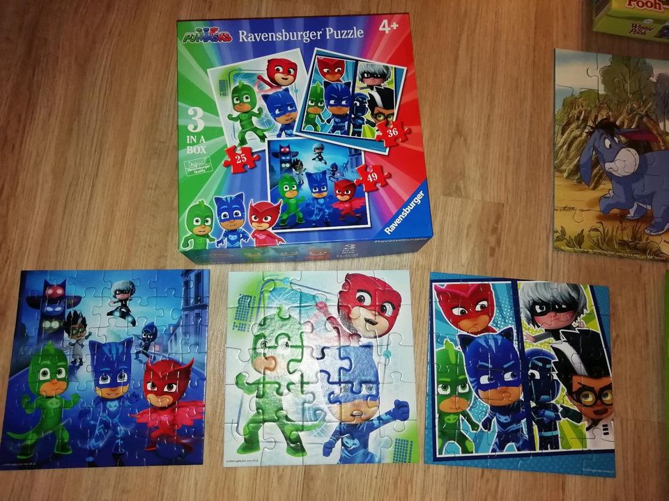 Ravensburger puzzle, PJ Masks, Minions, Cars, König Löwen, Disney in Ehingen (Donau)