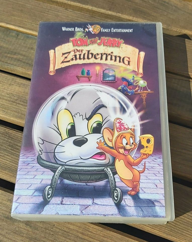 Tom und Jerry - Der Zauberring - VHS in Stolpen