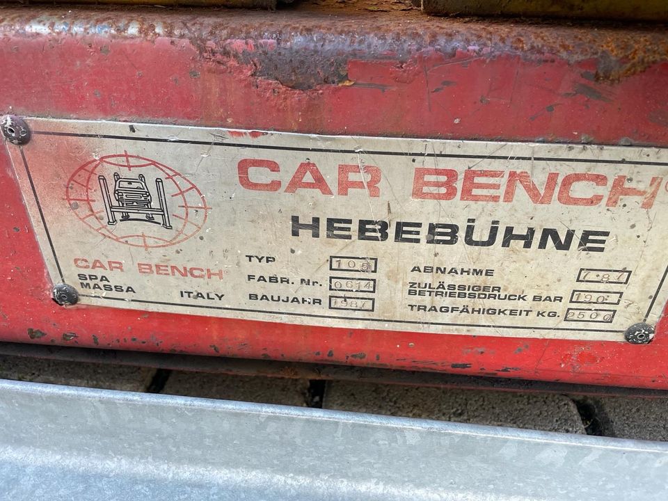 Zum verkaufen eine Car Bench Richtbank in Philippsburg